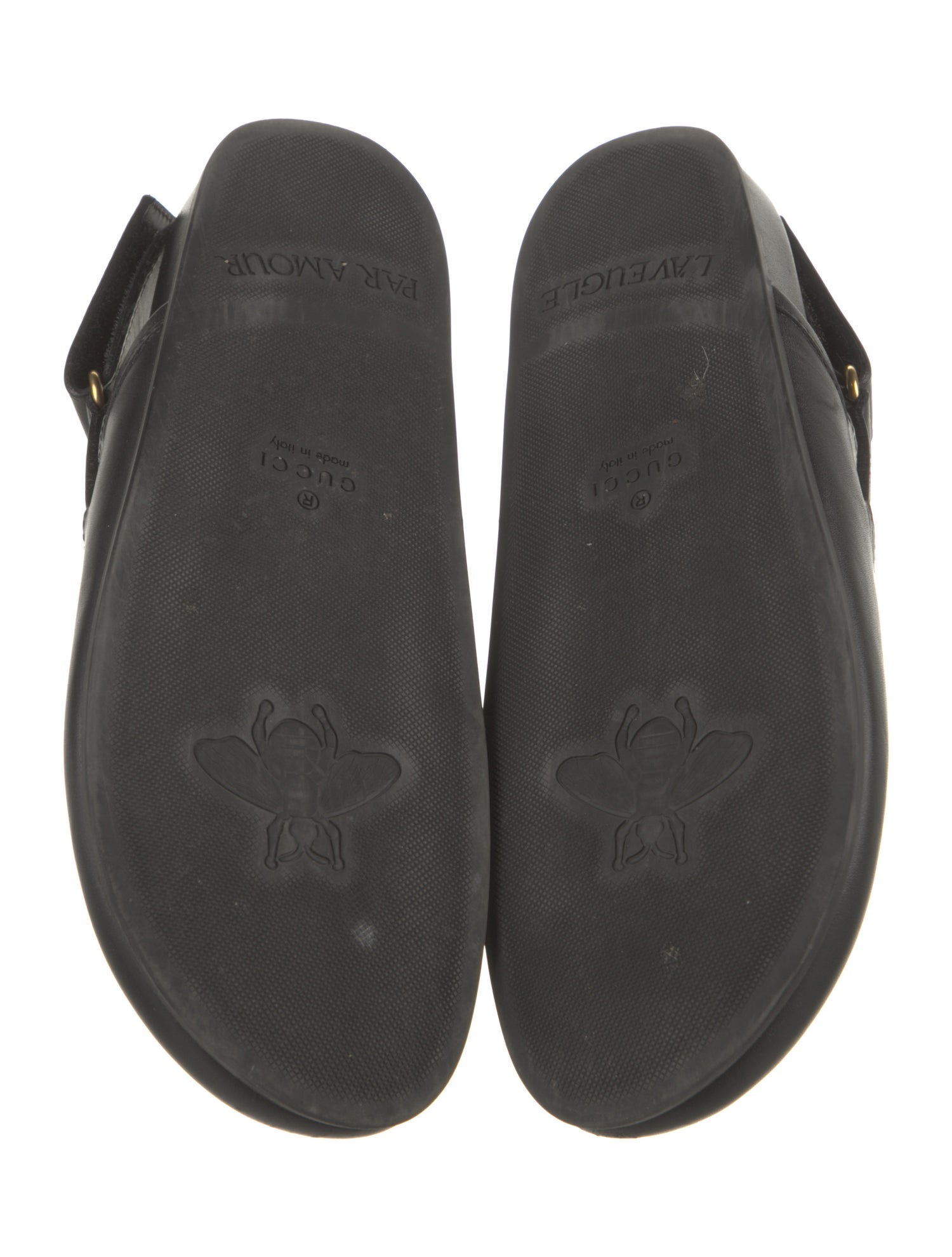 Gucci Horsebit Accent Leather Loafers